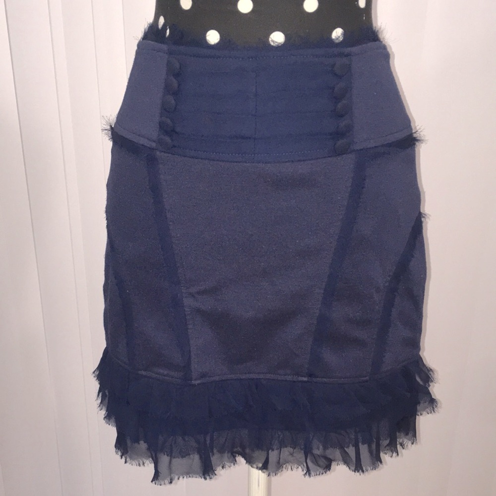 Navy blue skirt